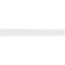 Ekena Millwork Fayetteville Architectural Grade PVC Dentil Trim w/Backplate, 7"H x 1"P x 93 3/8"L DENP07FAY01 - alternate 1